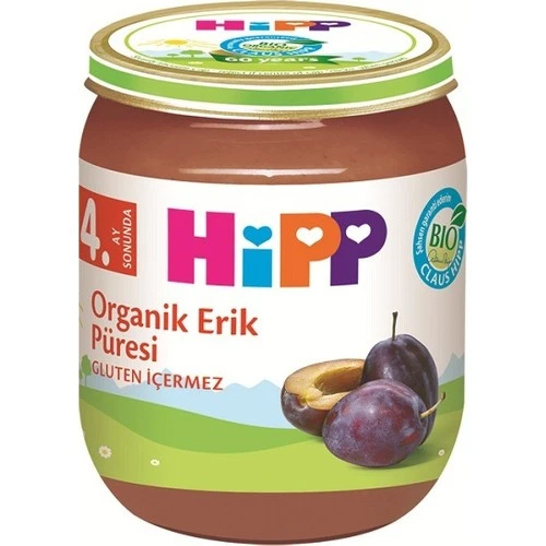 p Organik Erik Püresi 125 Gr ürün görseli