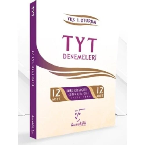 Karekök TYT 12li Çözümlü Deneme Seti ürün görseli