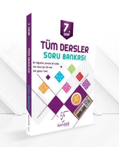 7. Sınıf Tüm Dersler Soru Bankası ürün görseli