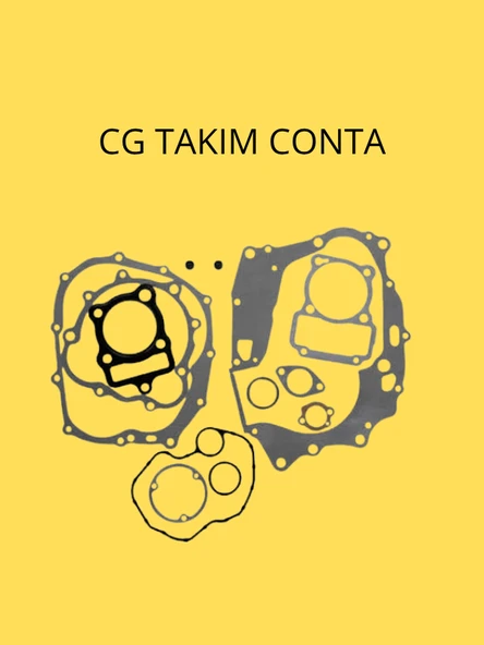 CG Takım Conta – Motor Silindir Alt Üst Kapak Komple Conta Seti 125cc ürün görseli
