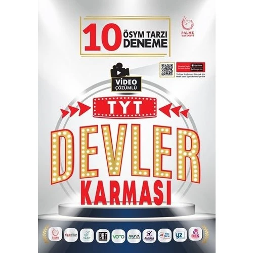 Palme 2021 TYT Devler Karması 10 Deneme Sınavı ürün görseli