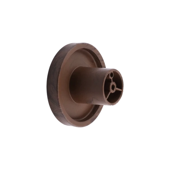 Tek Vidalı Bohem İç Bükey Plastik Düğme Kulp Kestane Kahvesi Renk Mobilya Dolap Çekmece Kulpu Kulbu - Resim 6