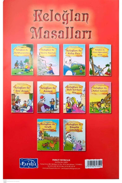 Keloğlan Masalları (10 Kitap Takım) ürün görseli