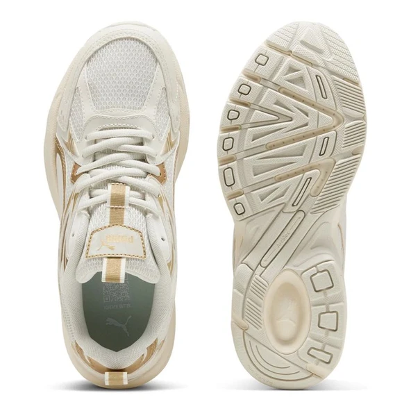 Puma Milenio Tech Wmns DayINight Kadın Bej Sneaker Ayakkabı 40265701 - Resim 3