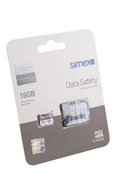 Simex SH-101 Data Safety    Micro SD 16GB Hafıza Kartı - 4