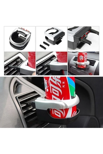 SEKA TARIM Oto Bardak ve İçecek Tutucu Izgara Aparatlı Bardaklık - 3