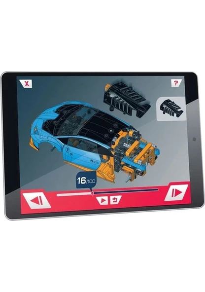 Clementoni Mekanik Laboratuvarı Lamborghini Huracan 64815 Lisanslı Ürün - Resim 5