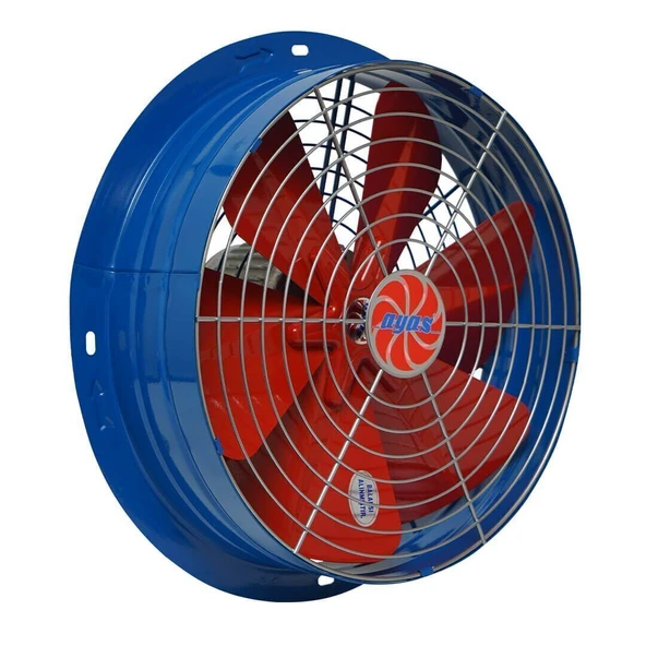 Ayas 30 cm Sanayi Tipi Aspiratör ysa300 2KT 2800 d/d 380 Volt Trifaze - 3