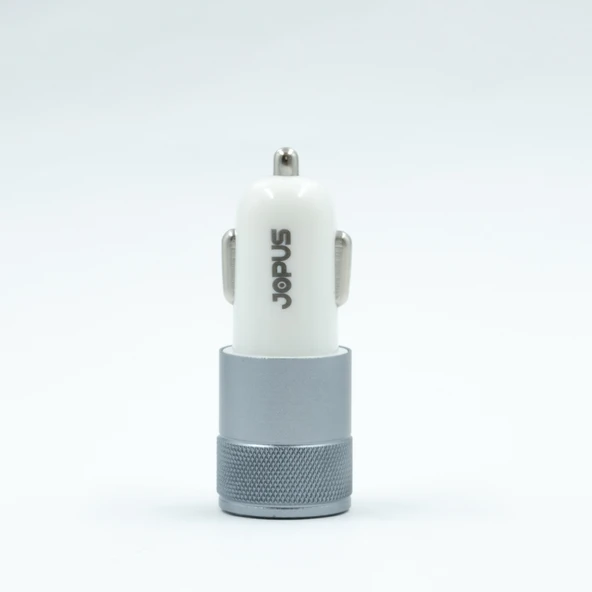 Jopus Universal Tek Başlık Araç Çakmaklık Şarjı Çift USB Çıkışlı 3.0A Hızlı Şarj JO-A6 Jwix 2in1 3100 mAh - 3