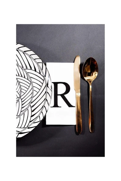 R Harf Peçete 33 cm - 2