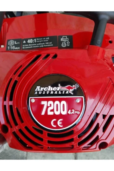 Archer 7200 Benzinli Motorlu Testere - 2
