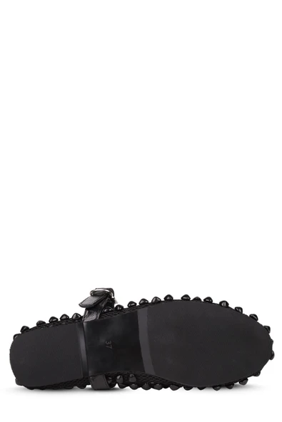 Stato Taş Detaylı Kadın Babet Siyah - Resim 6