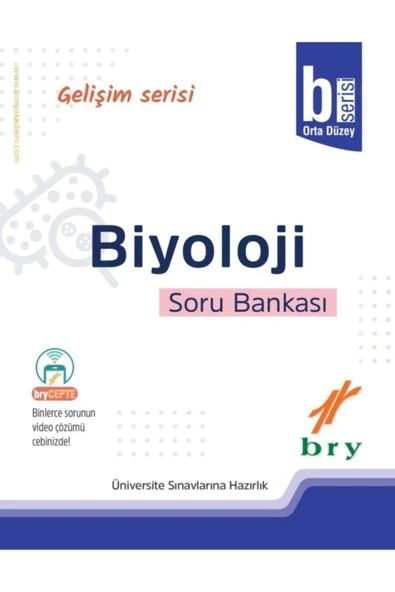 Gelişim Serisi Biyoloji Soru Bankası B ürün görseli