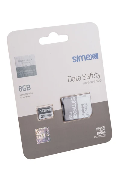 Simex SH-101 Data Safety    Micro SD 8GB Hafıza Kartı - 4