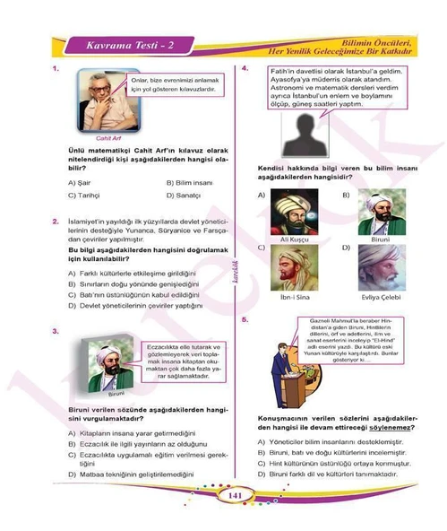 7. Sınıf Sosyal Bilgiler Soru Bankası - Resim 4