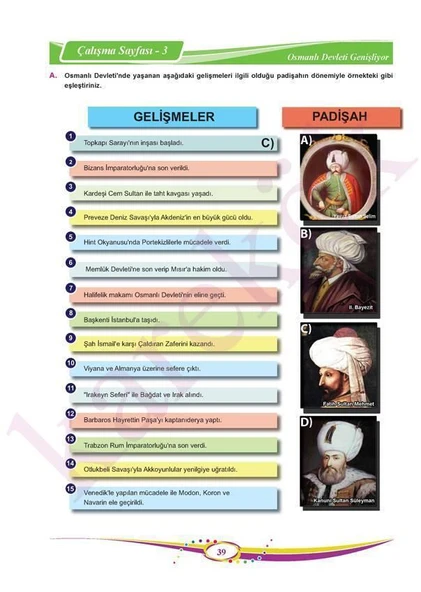 7. Sınıf Sosyal Bilgiler Soru Bankası - Resim 2