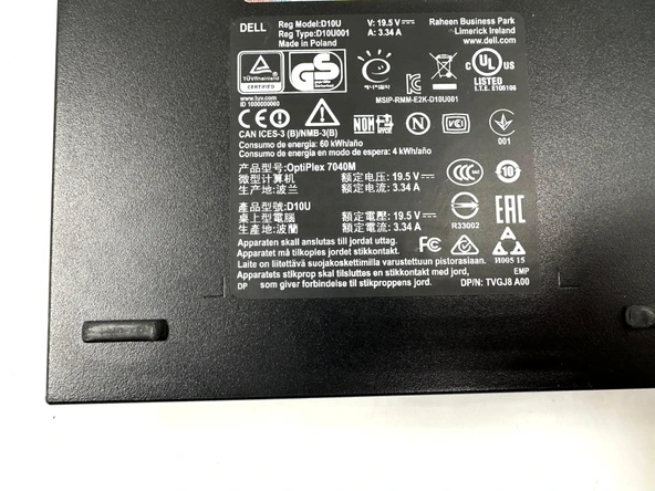 DELL OPTIPLEX 7040 Micro Busines Intel Core i5 6400T 2.8GHz, 16G DDR4, 256GB SSD, HDMI, DP, W11 Pro Mini Pc ( OUTLET ) - 6