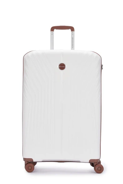 Benetton Trolley Valiz Beyaz Büyük Boy 14BNT8010-01-BY ürün görseli