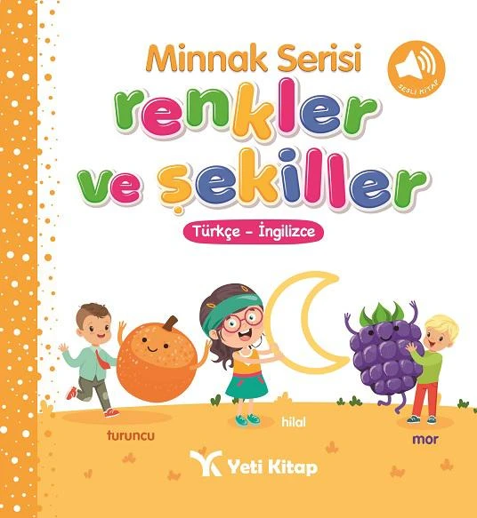 Minnak Serisi Renkler ve Şekiller Kitabı ürün görseli