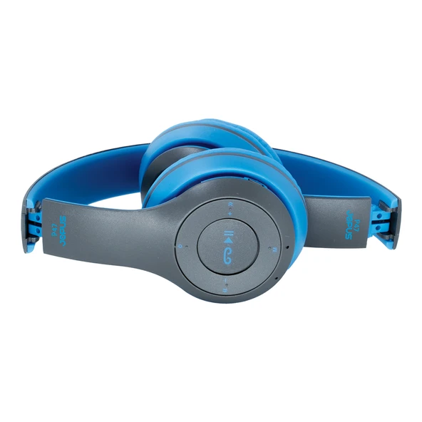 Jopus P47 Kablosuz Kulaküstü Bluetooth Kulaklık Mikrofonlu Micro SD Kart Okuyuculu - 7