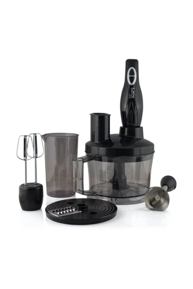 Sarex Sr-2120 Elite Plus Blender Set Siyah ürün görseli