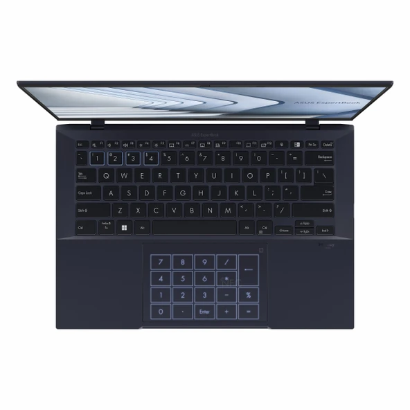 Asus ExpertBook B9 OLED B9403CVAR-PP2139 Core 7 150U 32GB 1TBSSD 14" WQXGA+ FreeDOS Dizüstü Bilgisayar - Resim 5