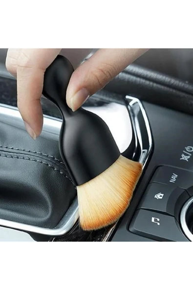 SEKA TARIM Mini Araç Oto Araba Klima Havalandırma Detaylı Temizlik Fırçası Premium Yumuşak Tüylü 1 Adet - 2