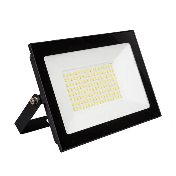 Powermaster Pm-22587 100 Watt - 220 Volt 6500k Ip66 150* Işık Açısı Siyah Slim Kasa Led Projektör