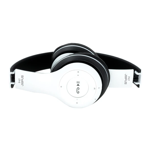 Jopus P47 Kablosuz Kulaküstü Bluetooth Kulaklık Mikrofonlu Micro SD Kart Okuyuculu - 6