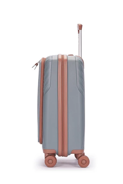 Benetton Trolley Valiz Antrasit Kabin Boy 14BNT8010-03-ANT - Resim 4