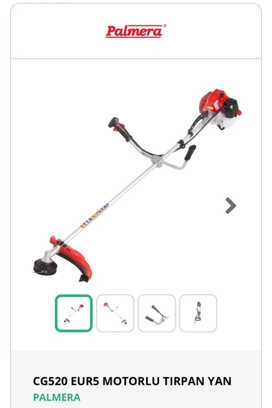 Palmera CG520 EUR5 MOTORLU TIRPAN YAN PALMERA