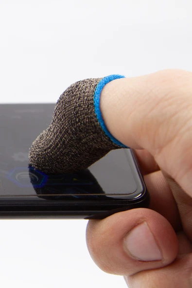 Jopus Pubg Parmak Eldiven- E-Spor Parmak Eldiveni Ter Geçirmez Oyuncu Parmaklığı-Finger Slevee- - 2