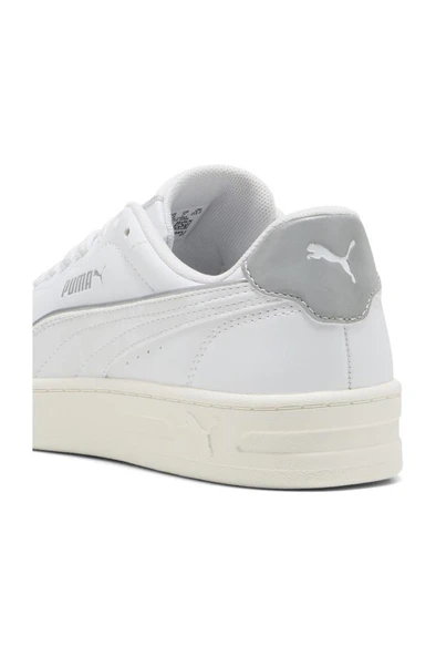 Puma Court Lally DaylNight 402682 02 Kadın Sneaker Ayakkabı Beyaz Gümüş 36-40 - Resim 5