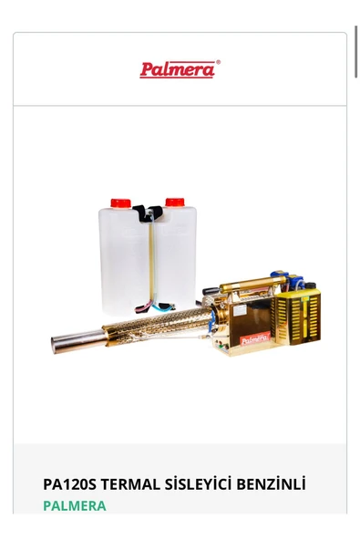 Palmera PA120S TERMAL SİSLEYİCİ BENZİNLİ PALMERA