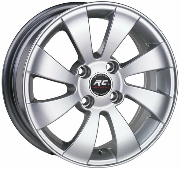 6.0X14 PCD 4X100 RC-133 Silver ET35 67.1 Jant