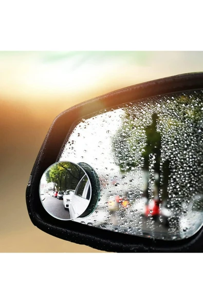 SEKA TARIM Oto Araç Kör Nokta Ayna Prizmatik Ayna Araba Aynası 360° Oynar 2 Adet - 2