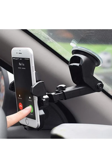 My Reality Fashion Torpido Üstü Teleskopik Araç Telefon Tutucu - 4