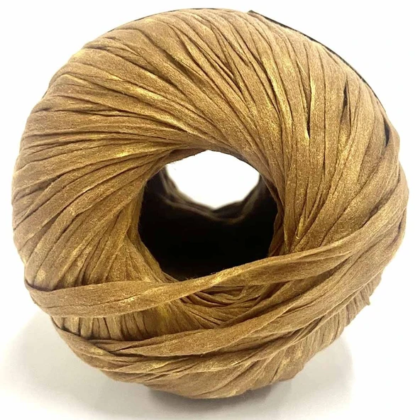 Moly Soft Rafya İpi ( 50 Gram ) Açık Kahve - 2