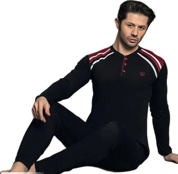 Leonardo Prime Penye Kumaş Erkek Pijama Takımı M/XXL ürün görseli