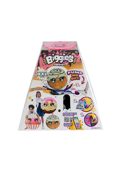 Biggies Foodies Cinammon Roll Xxl Peluş Oyuncak ürün görseli 1