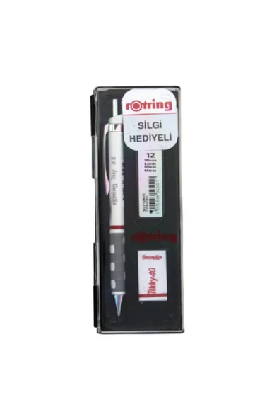 Rotring Okul Seti Versatil+min Silgi Hediyeli 0.5 Mm Beyaz Ro-kk07-05b