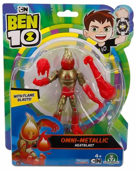 Ben10 Omni Metallic Figür Heatblast 76173 ürün görseli