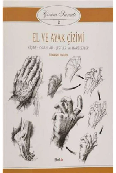 Beta Kitap El ve Ayak Çizimi - Çizim Sanatı 2