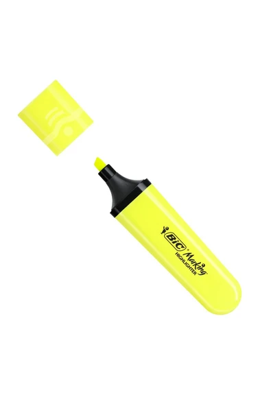 Bic Marking Flat  Fosforlu Kalem ürün görseli 1