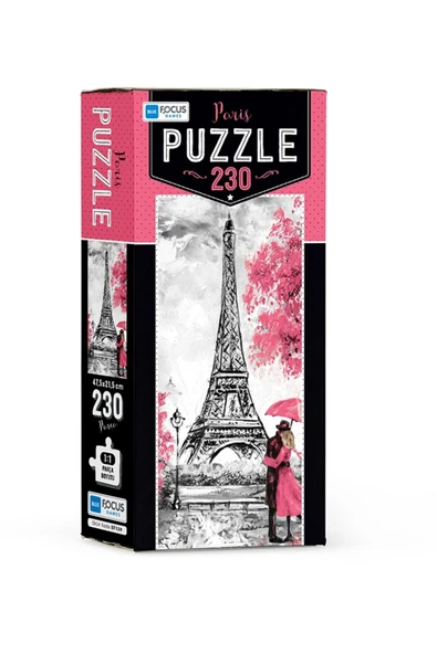 Blue Focus Yayınları Her Eve Lazım Blue Focus 230 Parça Puzzle Paris