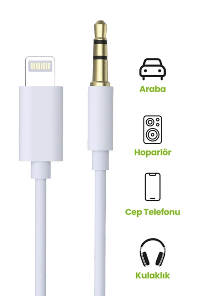 Jopus Lightning Aux Dönüştürücü JO-IP10 Universal - 3