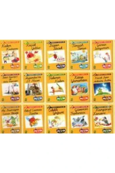 Erdem Yayınları Petek Kitaplarım (15 Kitap + Etkinlik Defteri)