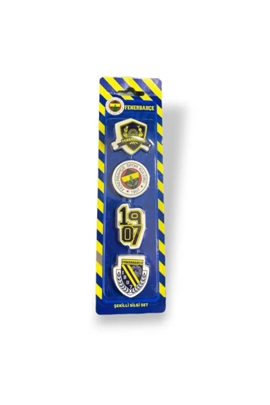 Fenerbahçe 555769 4'LÜ SİLGİ SETİ