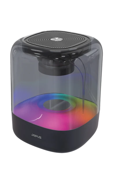 Jopus Radyolu RGB LED'li Stereo Ses Bass Bluetooth Hoparlör Castor - 3