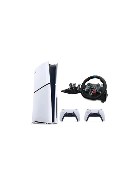 Sony Playstation 5 Slim Cd'li Edition +2. Dualsense + G29 Driving Force Yarış Direksiyonu